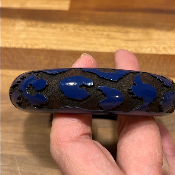 LOUIS VUITTON Graffiti Lacquered Wood Royal Blue - Picture 12 of 15